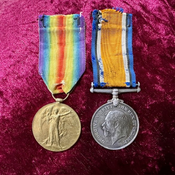 WW1 Medal Pair55